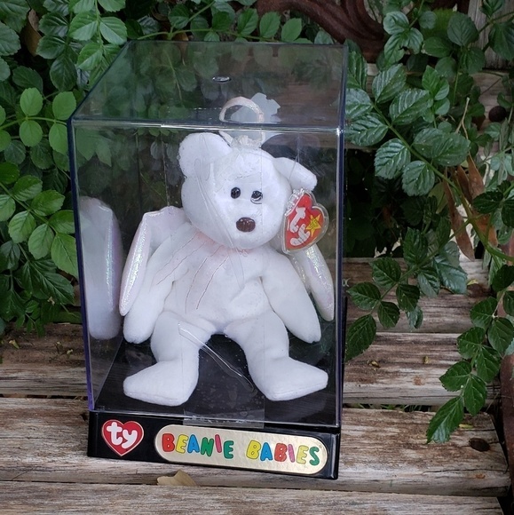 Beanie Baby Bear, "Halo". Retired. Mint W/Tag. (19‎ - Picture 2 of 4